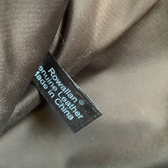 Rowallan Pink Hand Made Fine Leather Envelope Clutch Crossbody Bag Purse - Picture 6 of 14